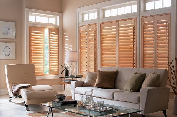 Shutters – Interior window shutters – Wood Shutters Decor for living room