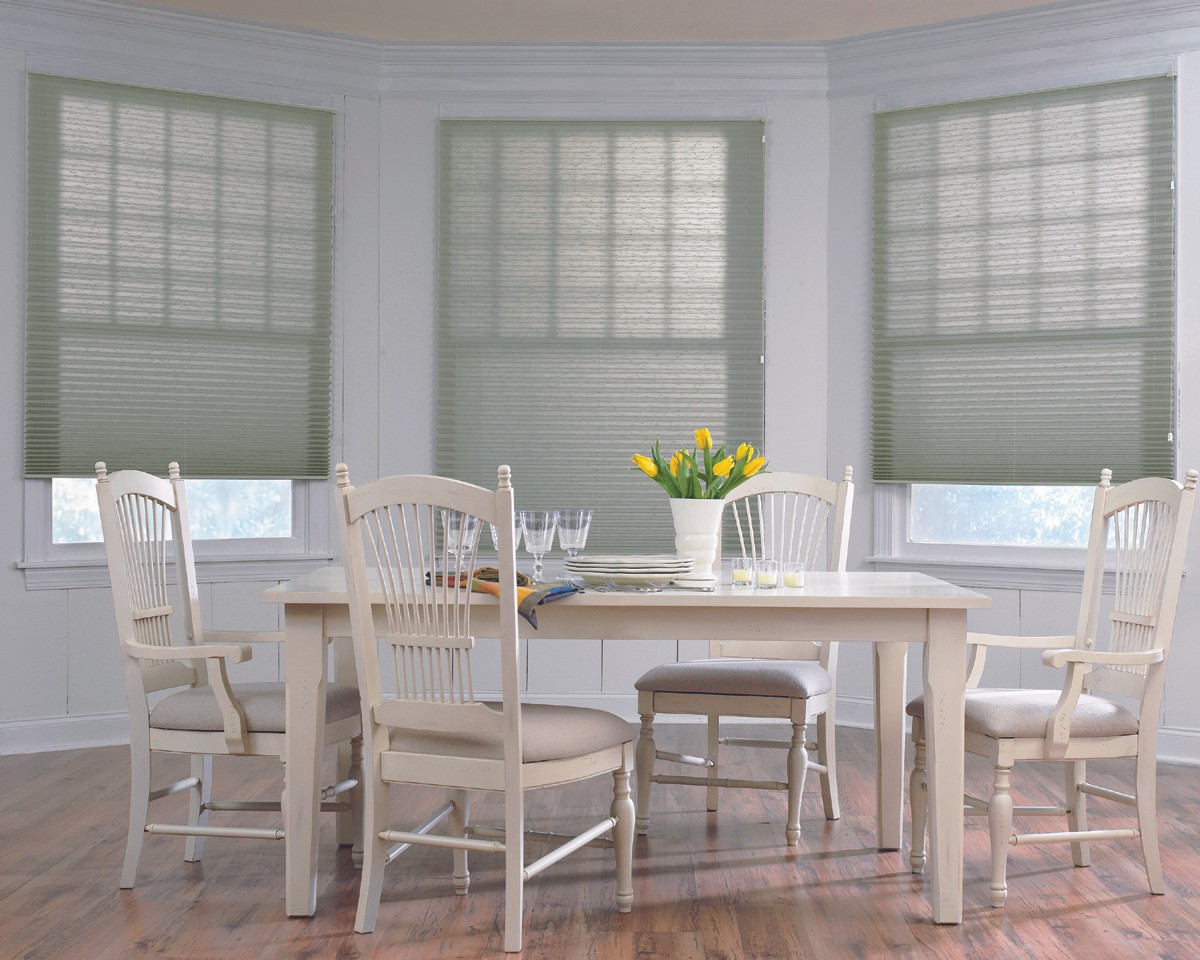 Pleated Shades - Create your own decor with pleated fabric choices