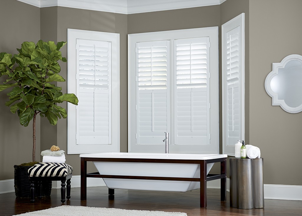 Window Shutters Ensuite - Composite shutters are as beautiful as real wood. They are durable and cost-effective solution - withstand high humidity